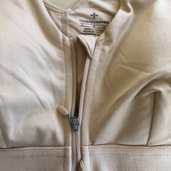 TOMMIE COPPER FRONT ZIP SUPPORT BRA L - Picture 8 of 9